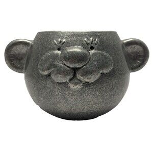 Wilton Pewter Bear Face Mug Child Cup